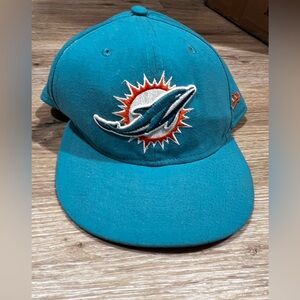 Teal Miami Dolphins Logo Cap